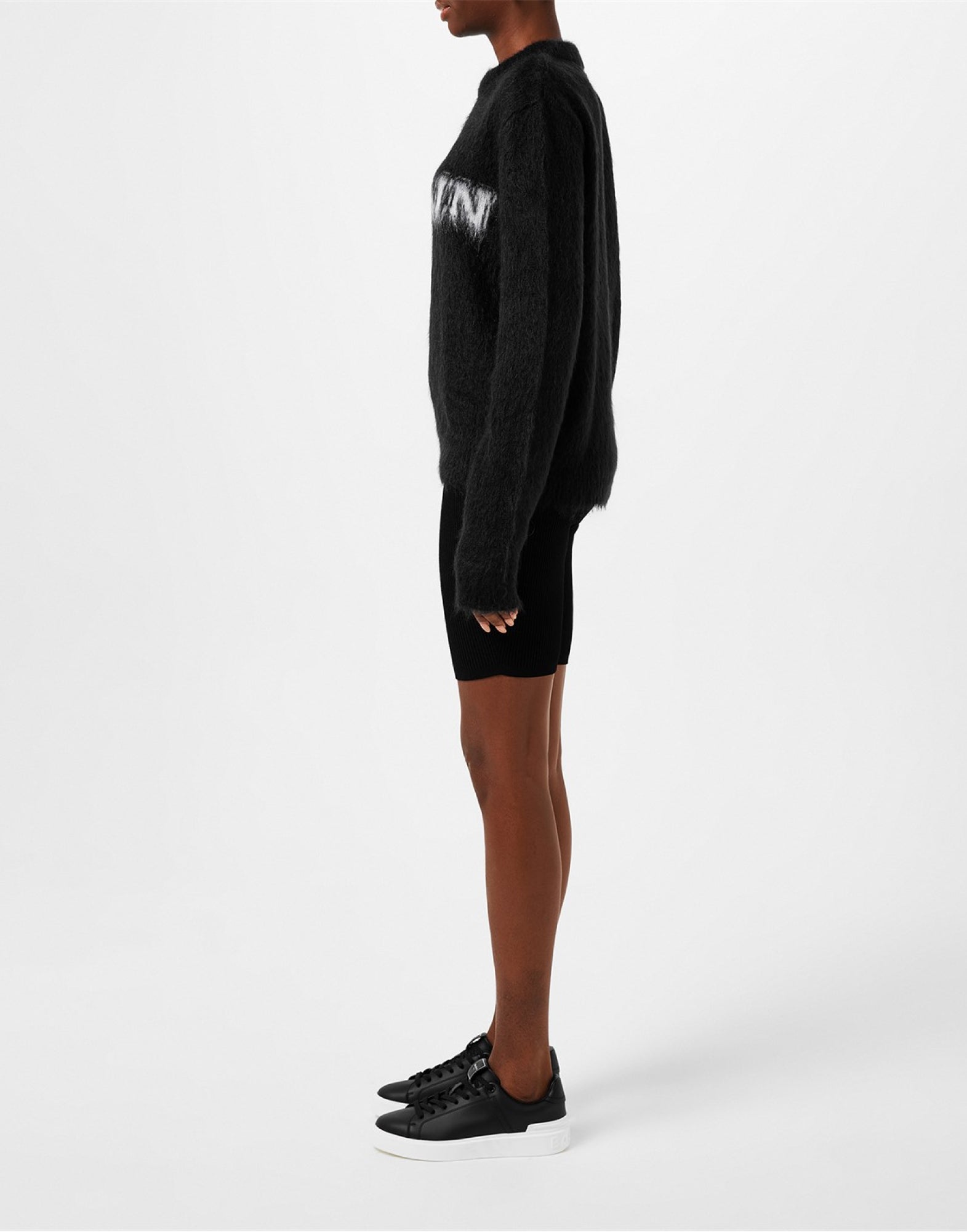 BALMAIN Court Logo Low Top Sneaker for Women