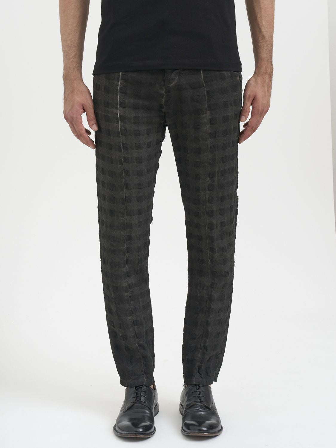 NOSTRASANTISSIMA Four-Button Slouchy Pants in Size 48