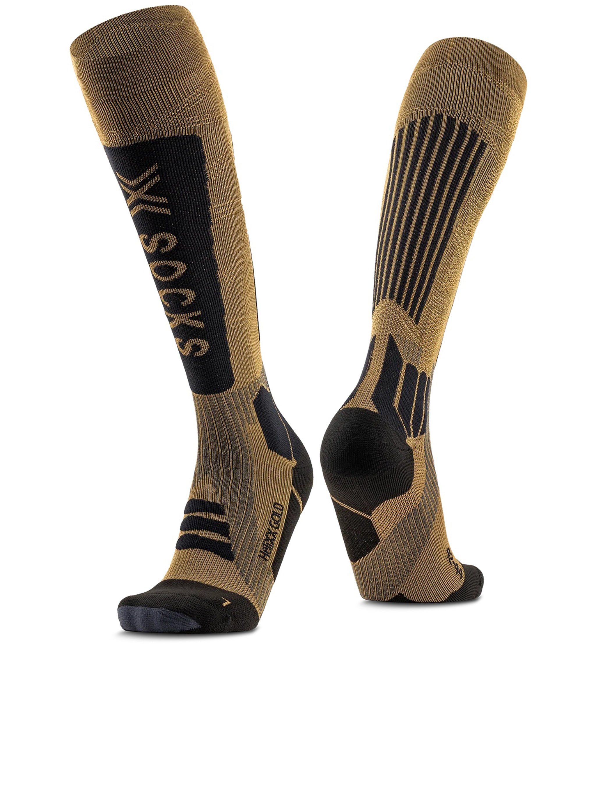 X SOCKS Helix Gold Socks - Unisex