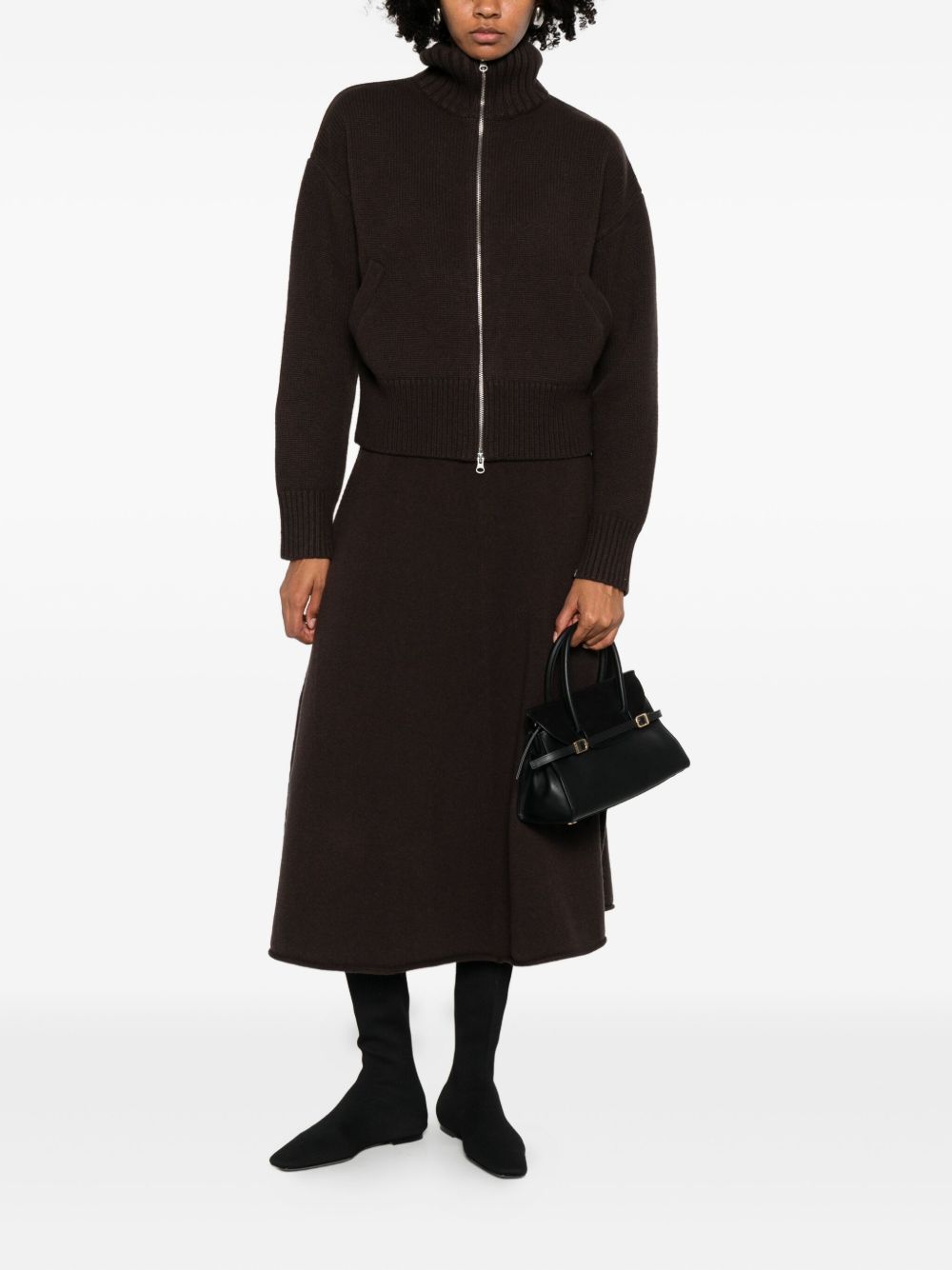 EXTREME CASHMERE Cashmere Zipped Cardigan