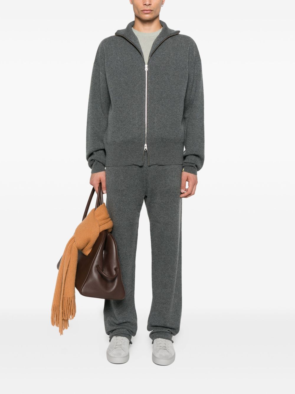 EXTREME CASHMERE Women's Cashmere Zipped Cardigan