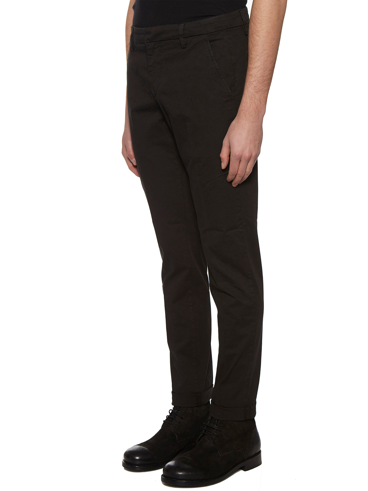 DONDUP Gabardine Cotton Trousers - Size 32