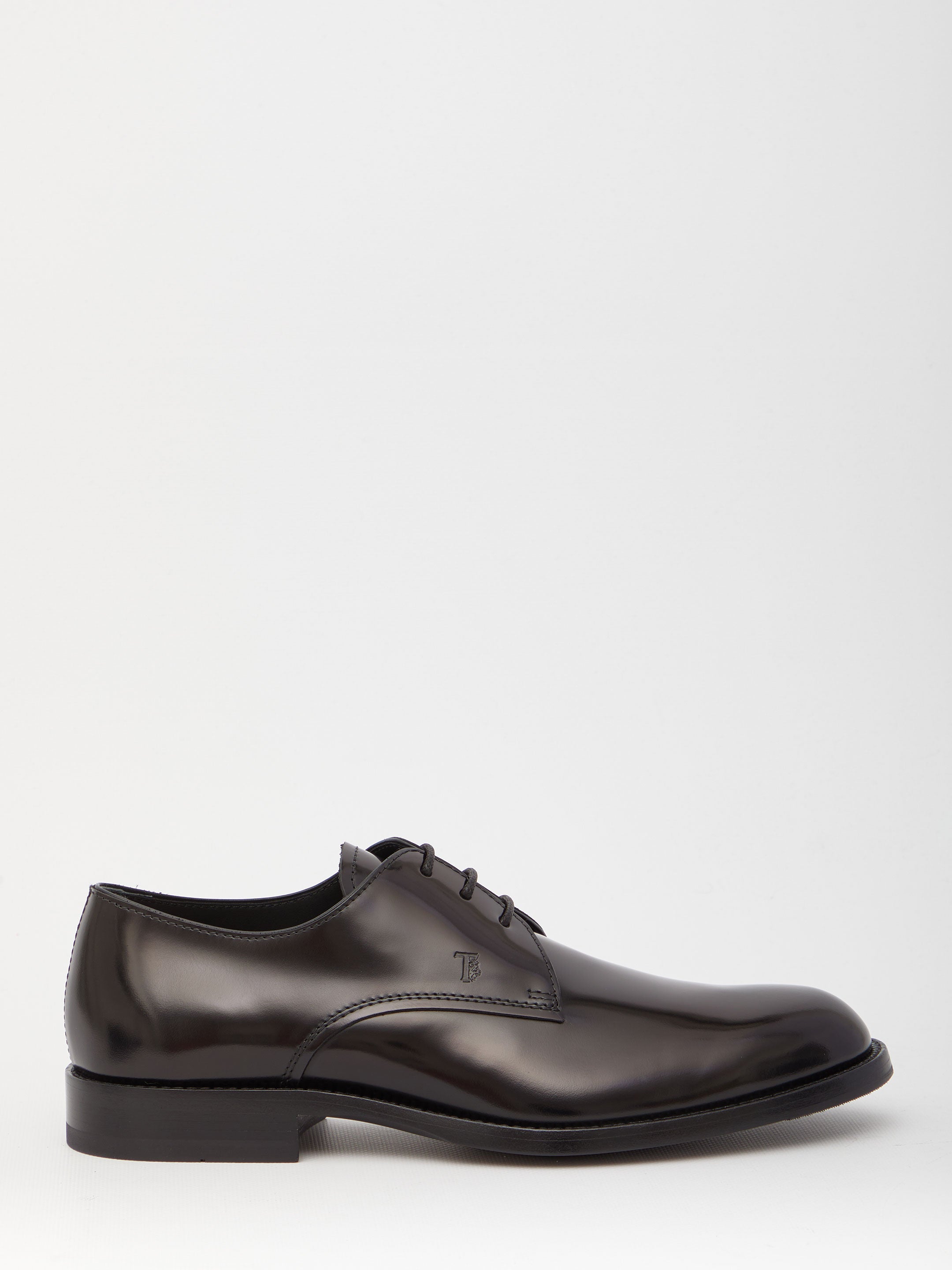 TOD'S Men's Leather Lace-Up Derby Dress Shoes