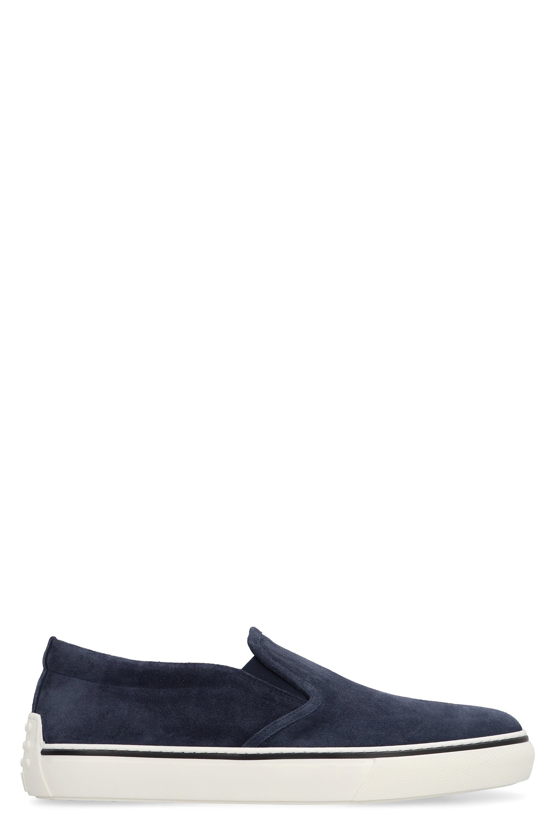 TOD'S Men's Slip-On Sneakers in Suede