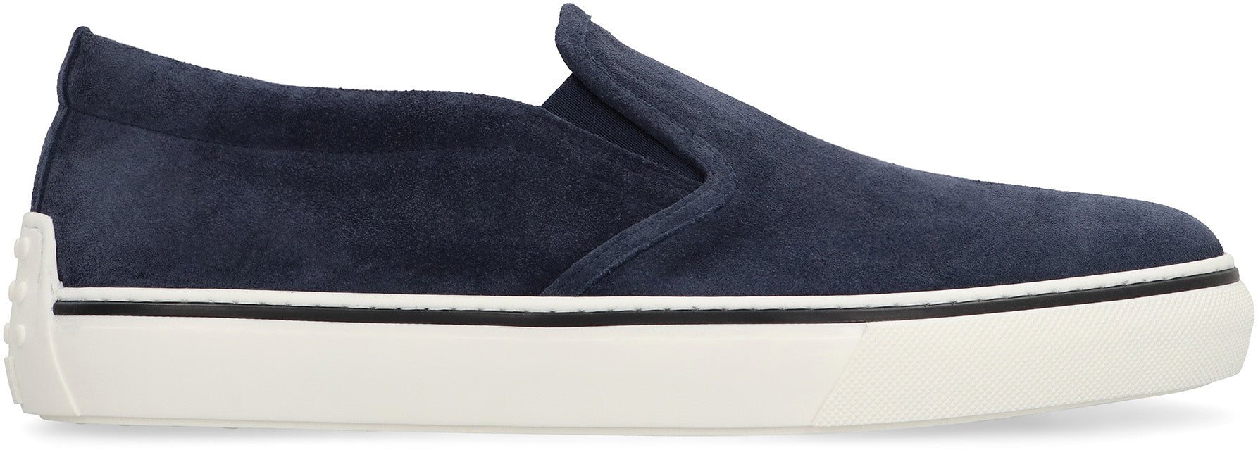 TOD'S Men's Slip-On Sneakers in Suede