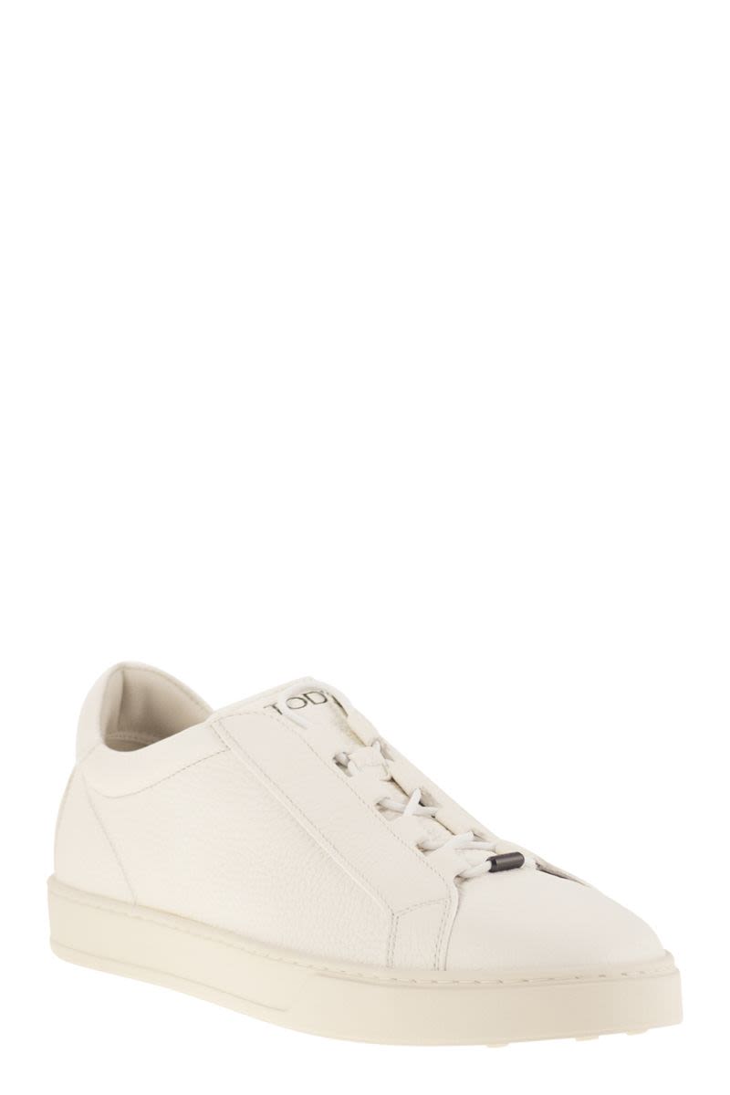TOD'S Minimalist Leather Trainers - Men's Sneaker
