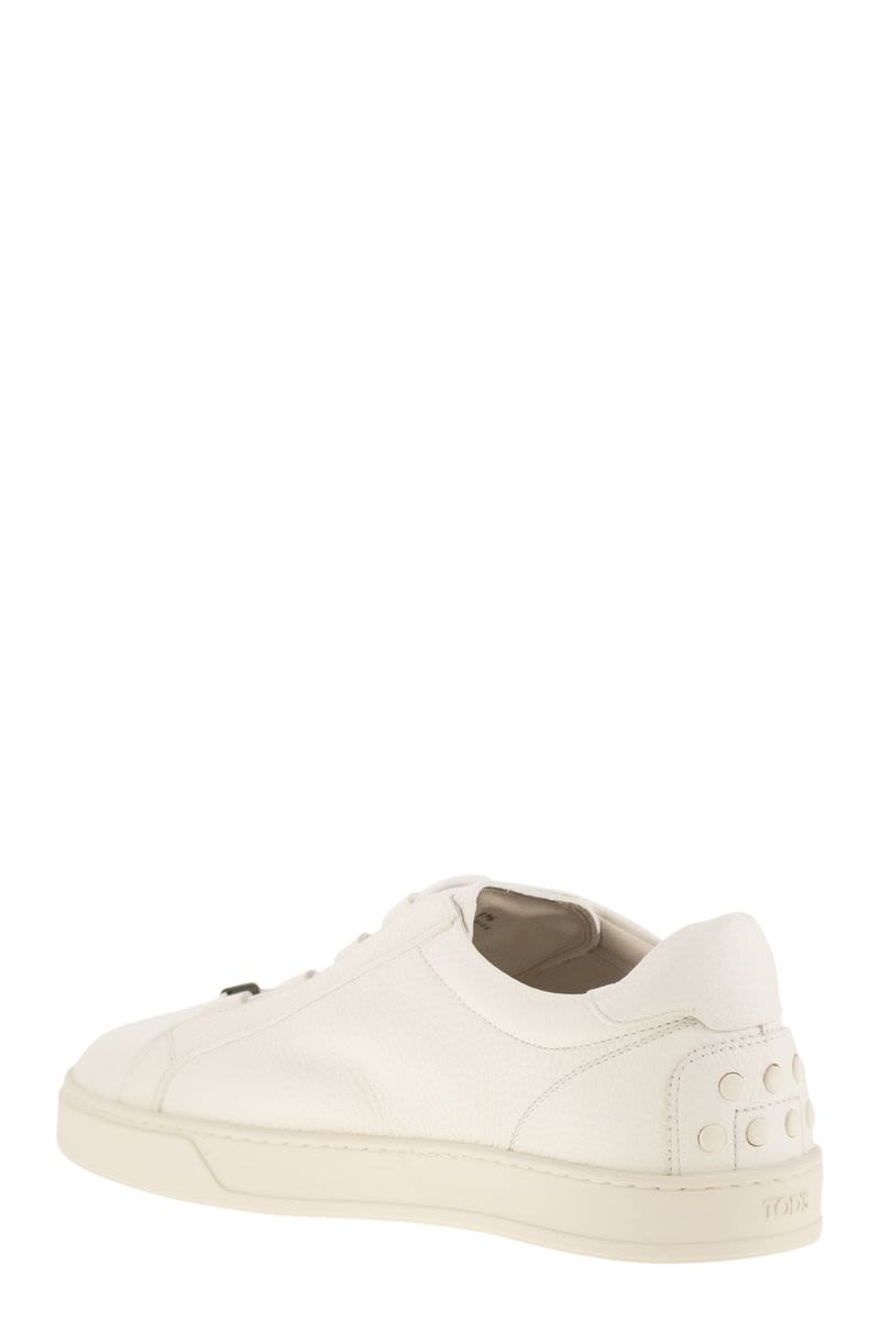 TOD'S Minimalist Leather Trainers - Men's Sneaker