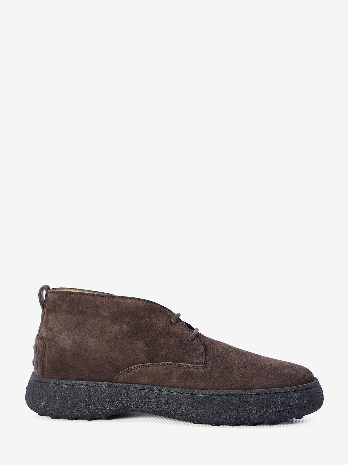 TOD'S Men's Suede Desert Boots - UK Size
