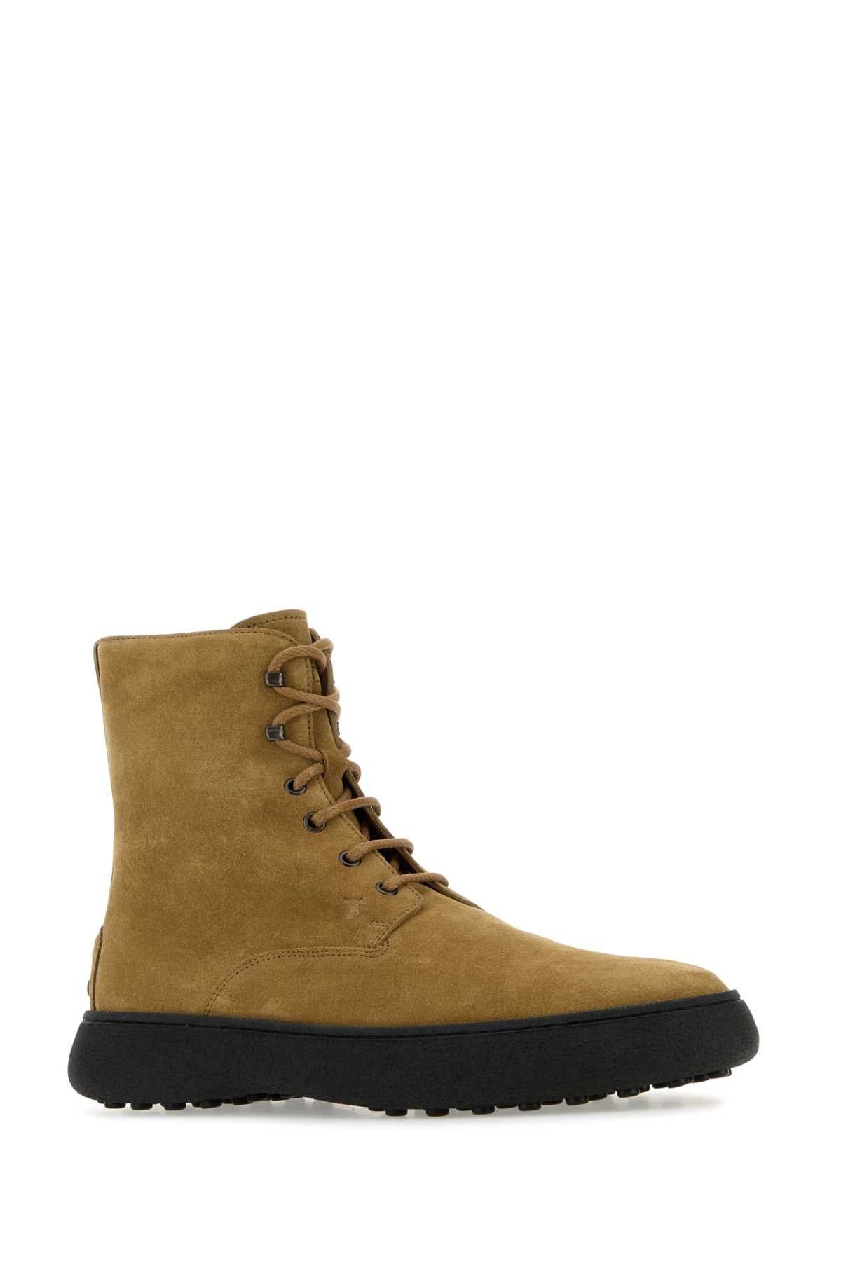 TOD'S Men's Suede Ankle Boots