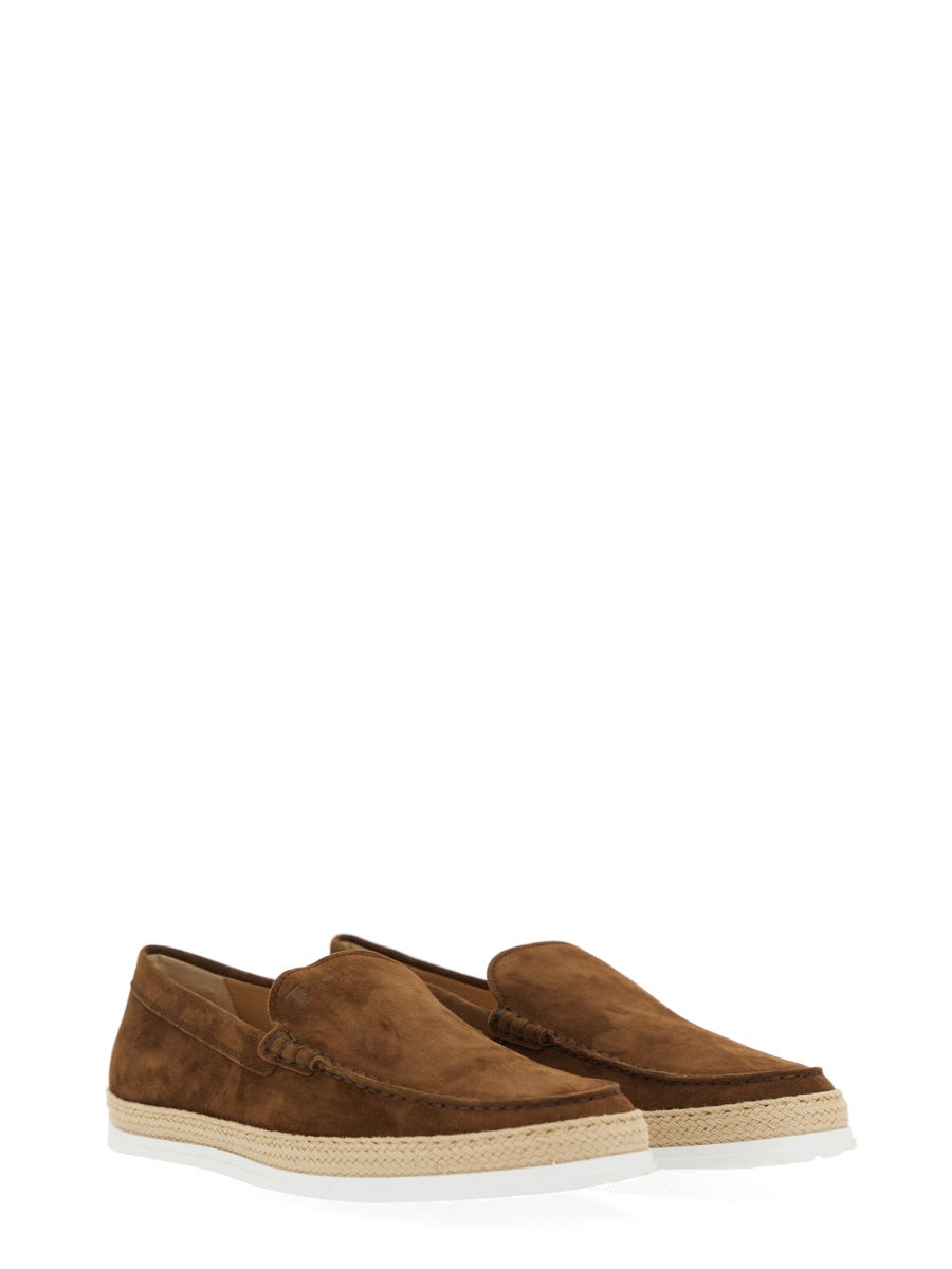 TOD'S Men's Leather Slip-On Loafer