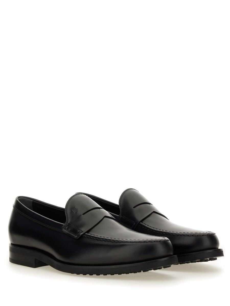 TOD'S Men's Calfskin Moccasins for FW25