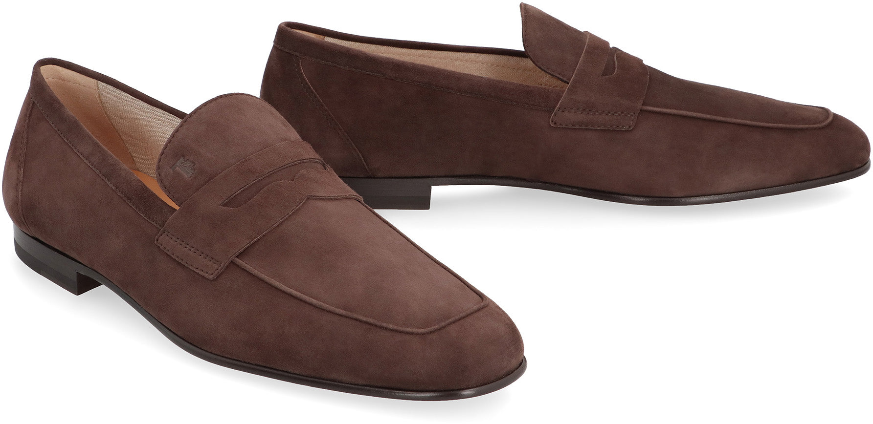 TOD'S Classic Suede Loafers for Men