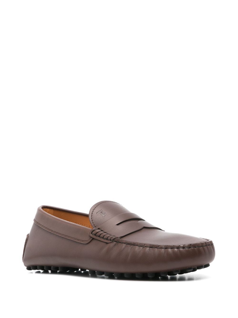 TOD'S Smooth Leather Driving Loafers for Men