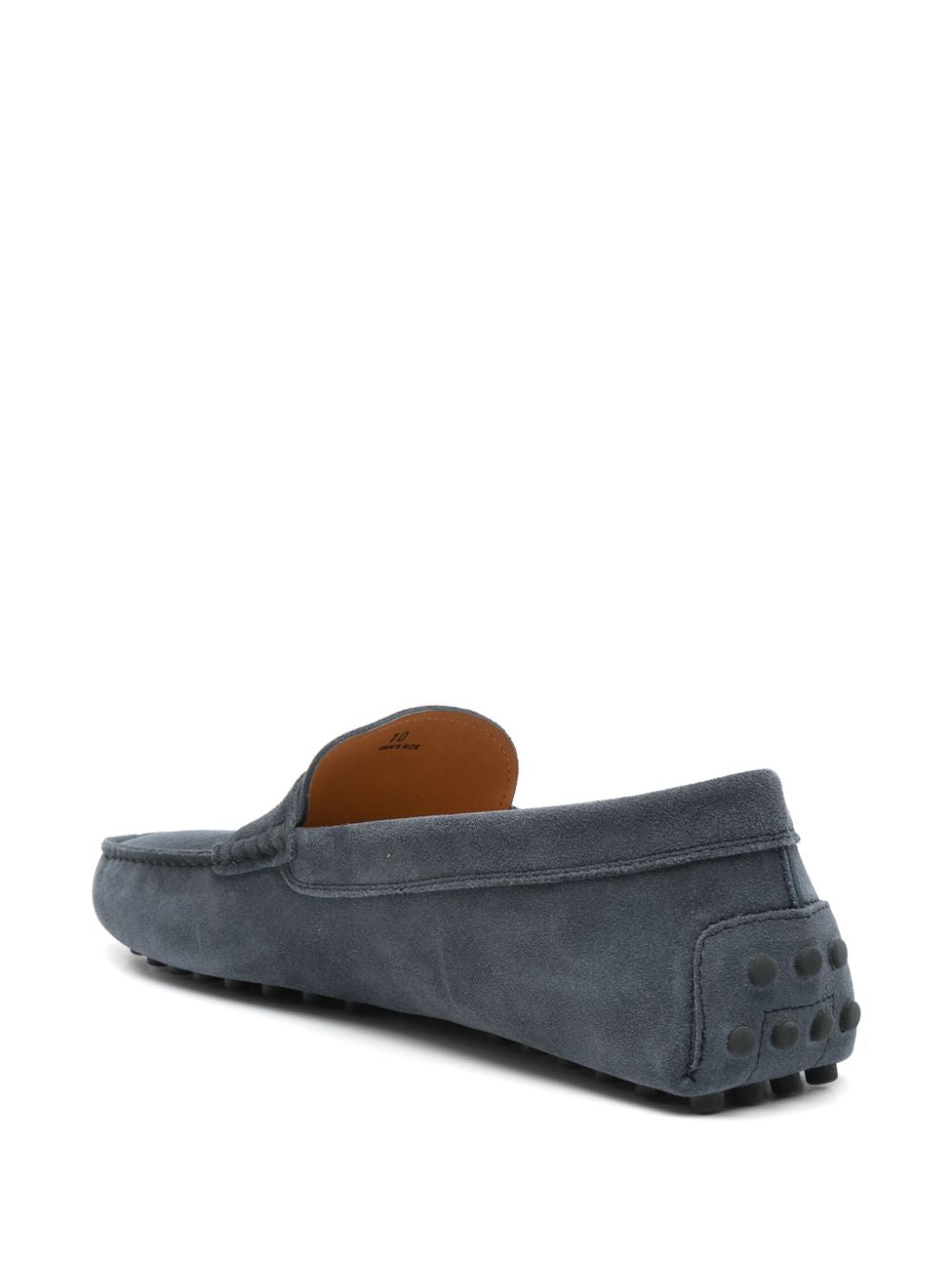 TOD'S Men's Rubber Suede Leather Loafers