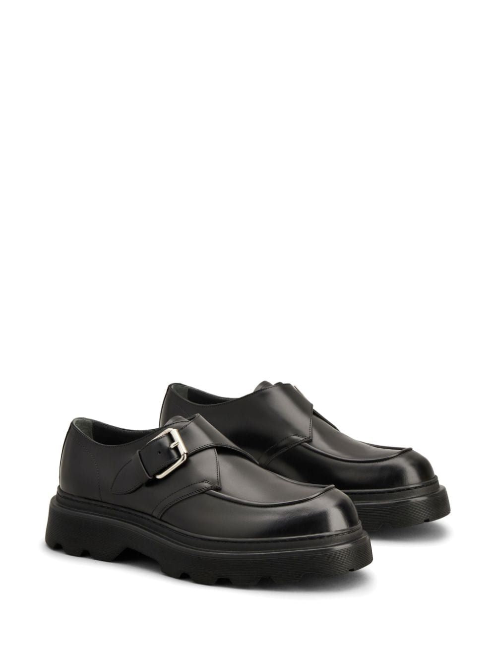 TOD'S Men's Fibbia Monk Carrarmato Moccasins - FW24 Collection