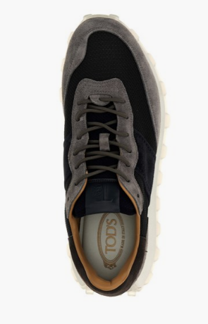 TOD'S Men's Stylish Rubber Sole Sneakers