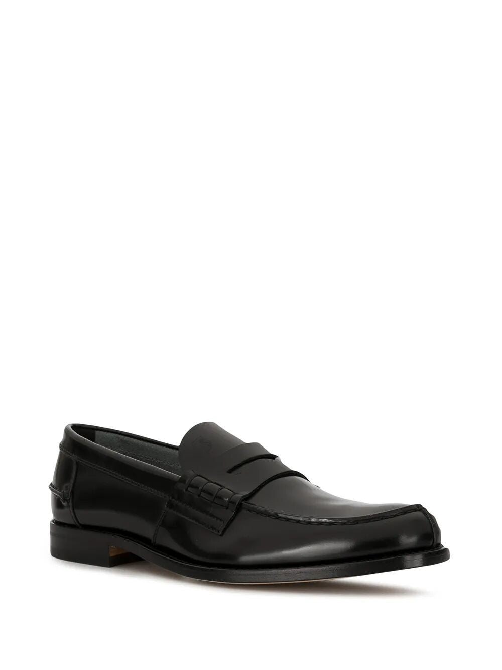 TOD'S Men's Leather Loafers with Penny Strap - UK Size