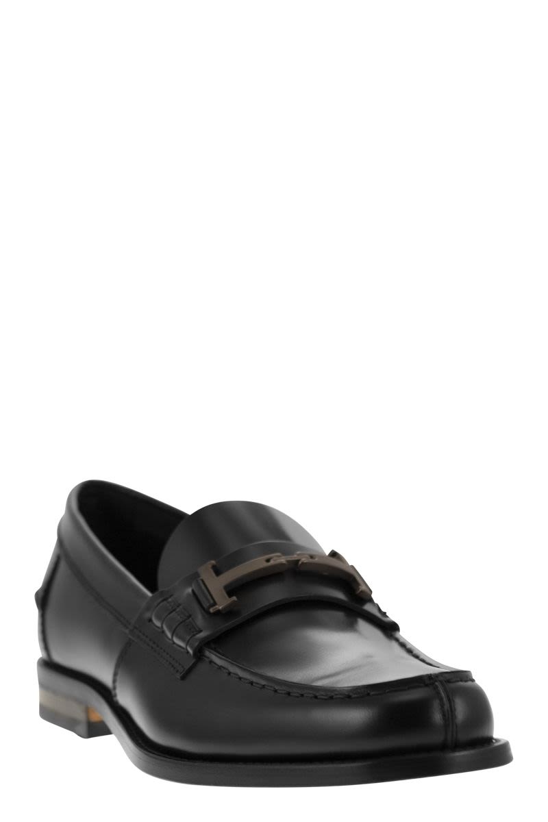 TOD'S Timeless Leather Loafer T - 2.5 cm Heel