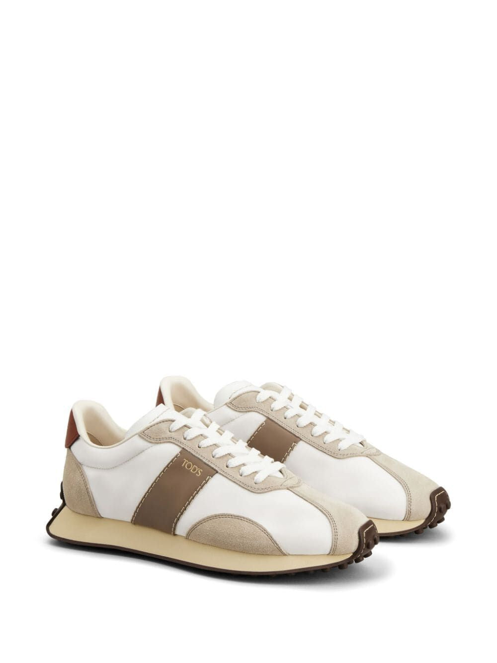 TOD'S Leather and Suede Sneakers for Men - Active Style 26L