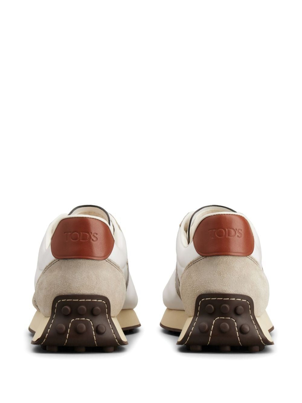 TOD'S Leather and Suede Sneakers for Men - Active Style 26L