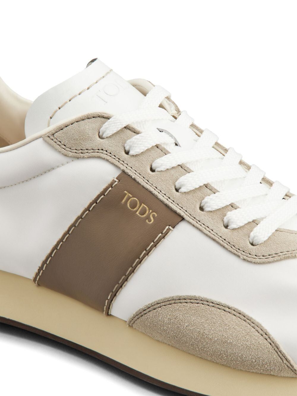 TOD'S Leather and Suede Sneakers for Men - Active Style 26L