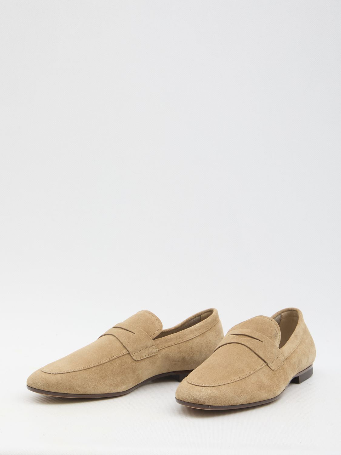 TOD'S Classic Suede Loafers for Men