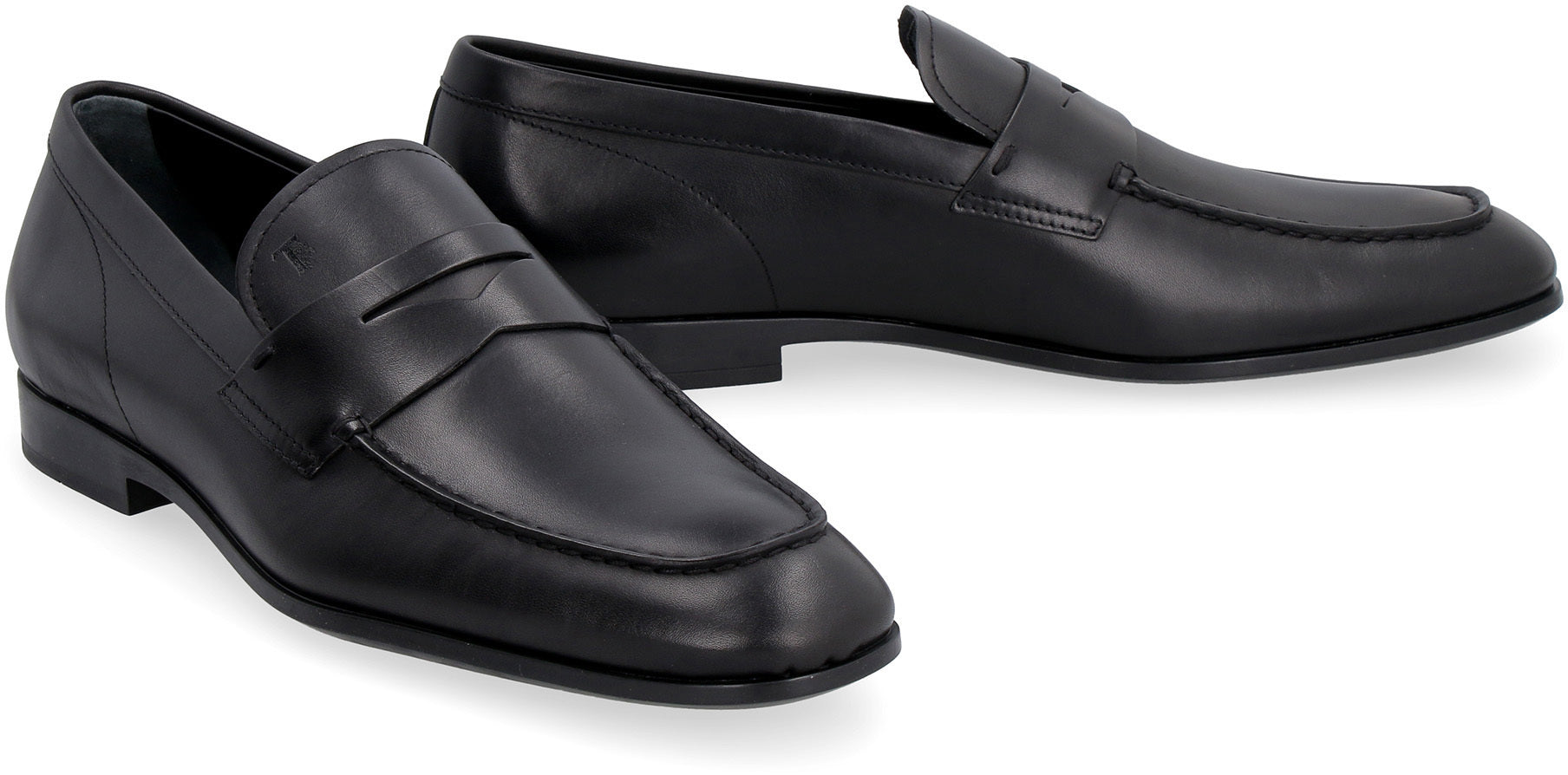 TOD'S Men's 100% Leather Moccasins