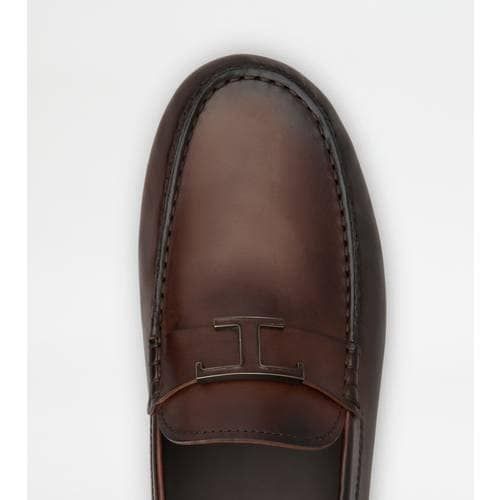 TOD'S Timeless Calf Leather Moccasins for Men