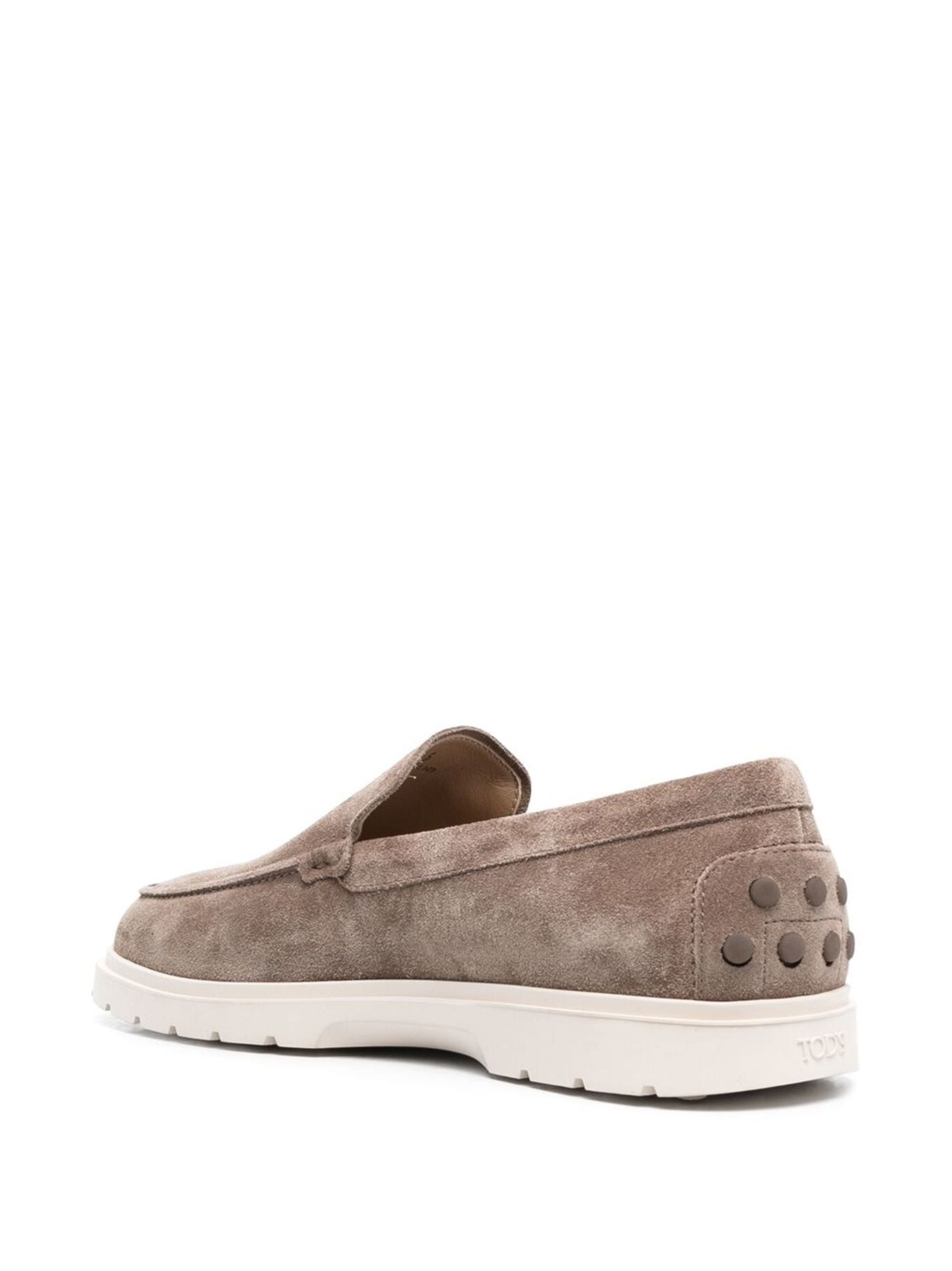 TOD'S Men's Suede Moccasin Slipper