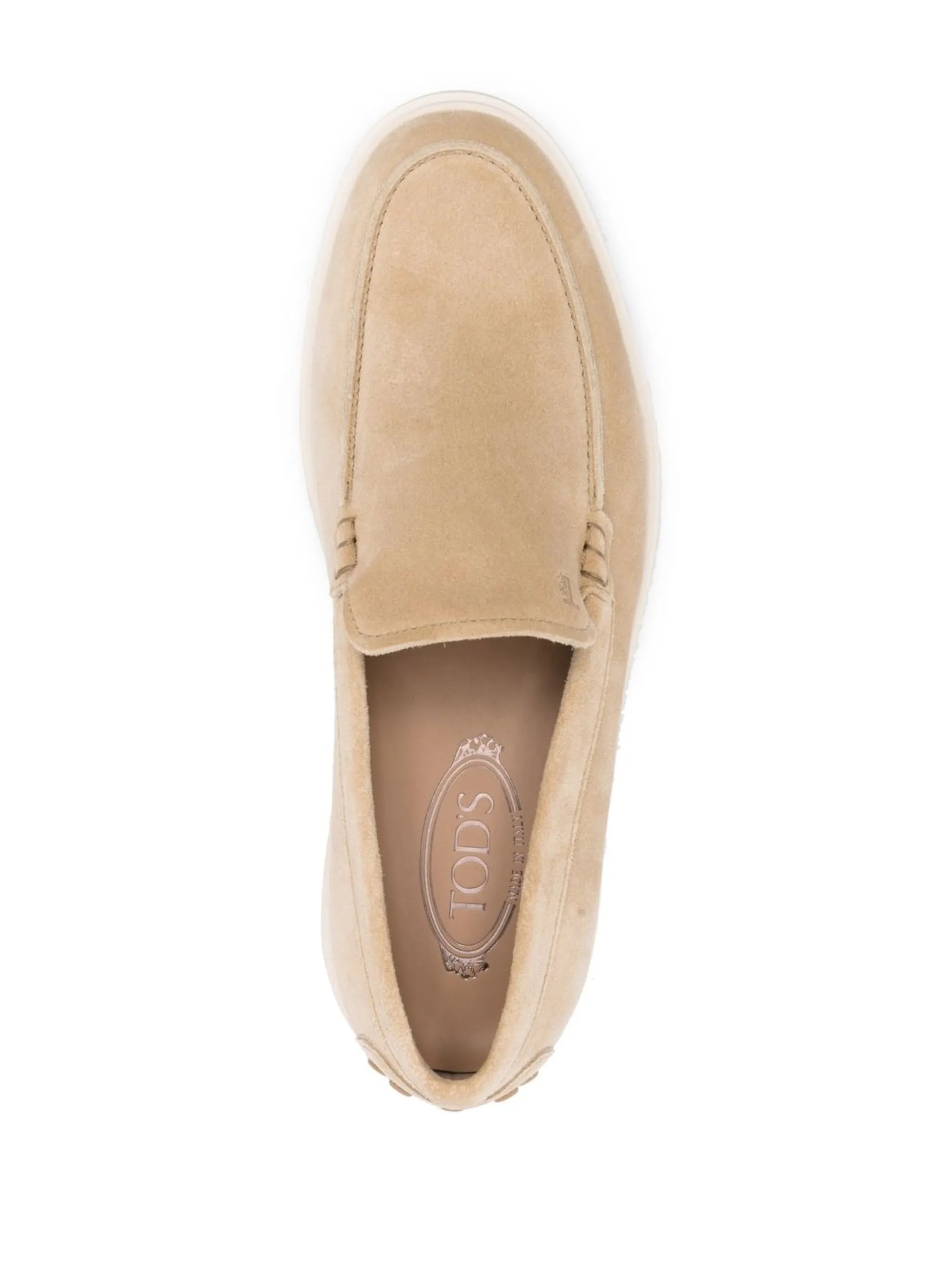 TOD'S Premium 100% Leather Moccasins for Men