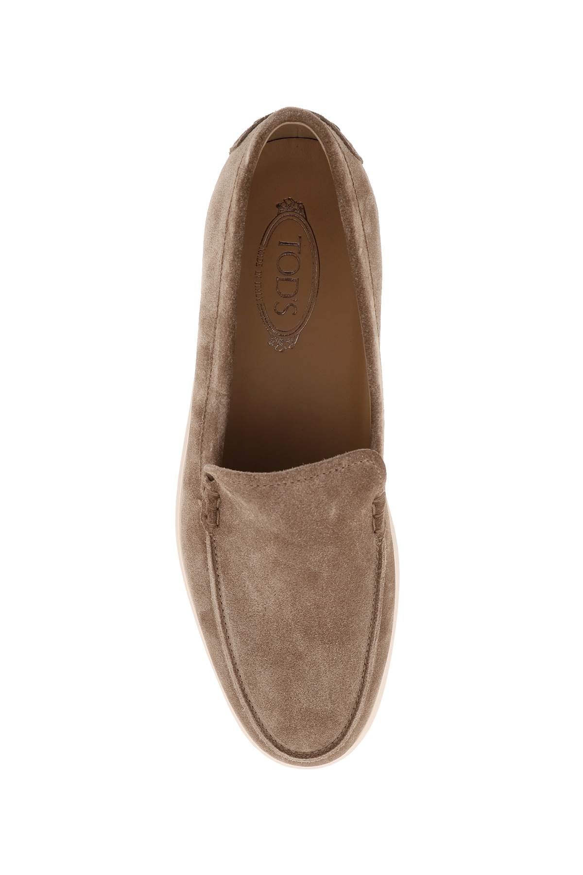 TOD'S Suede Slip-On Moccasins for Men