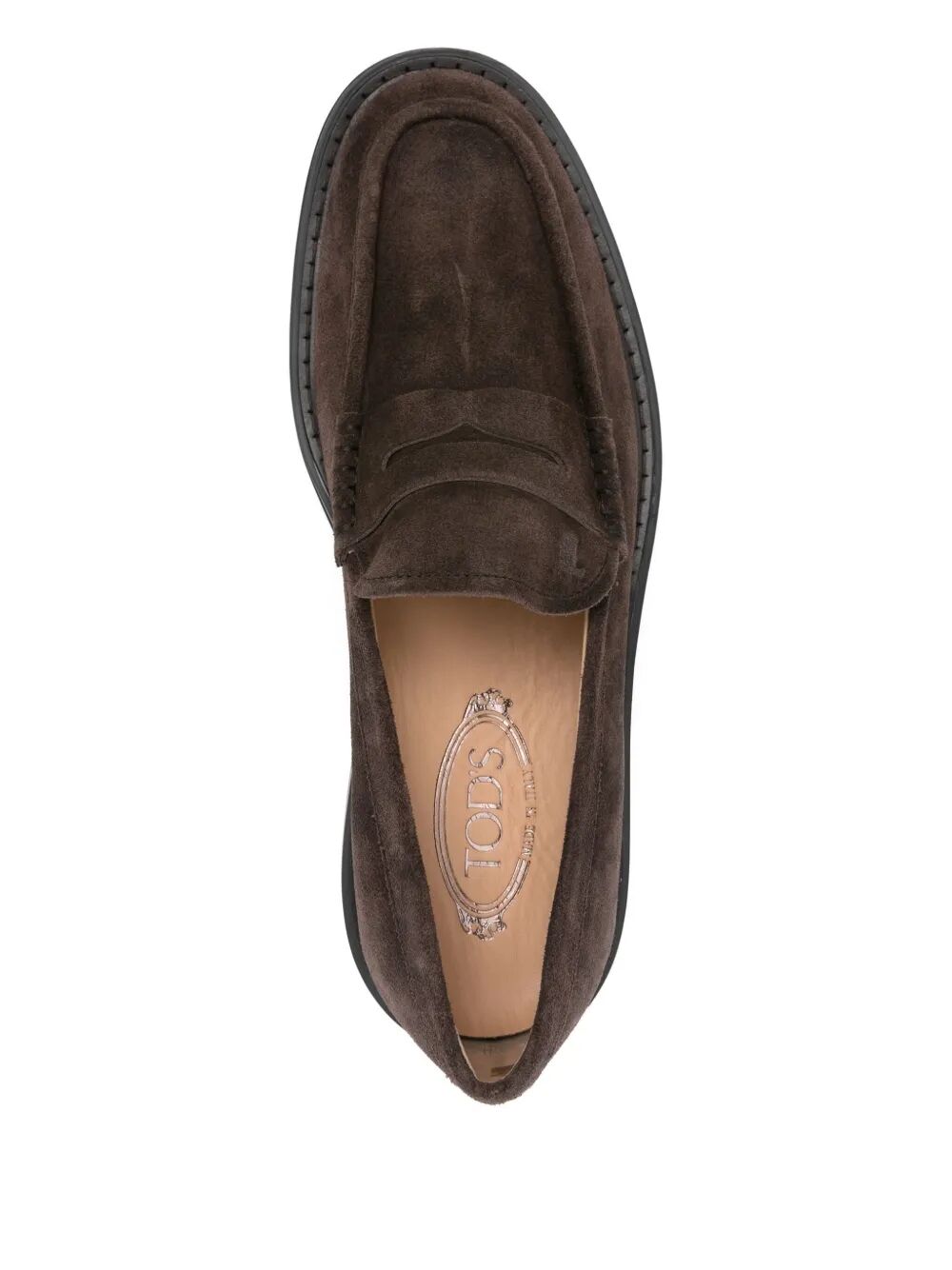 TOD'S Suede Slip-On Loafers for Men