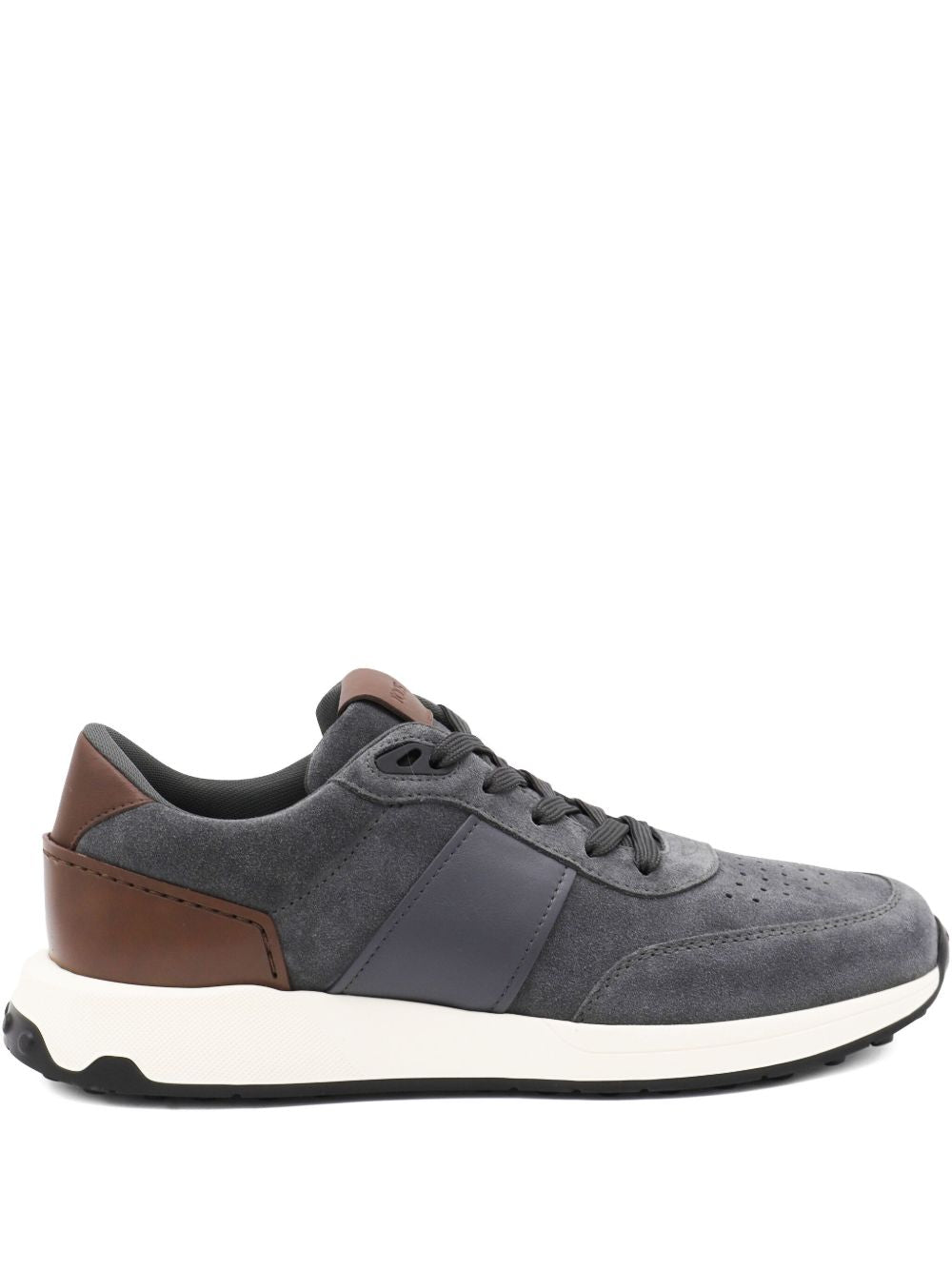 TOD'S Men's 100% Leather Lace-Up Sneakers
