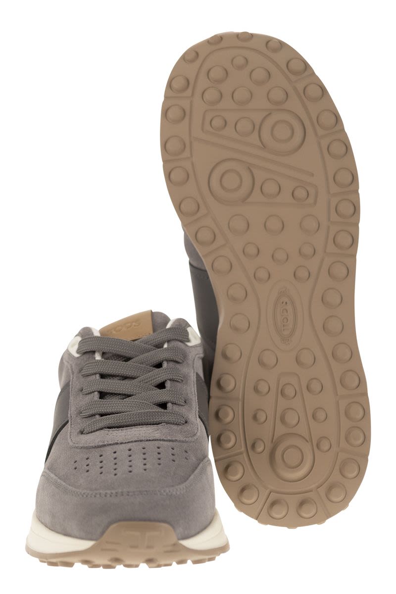 TOD'S Suede Leather Sneakers