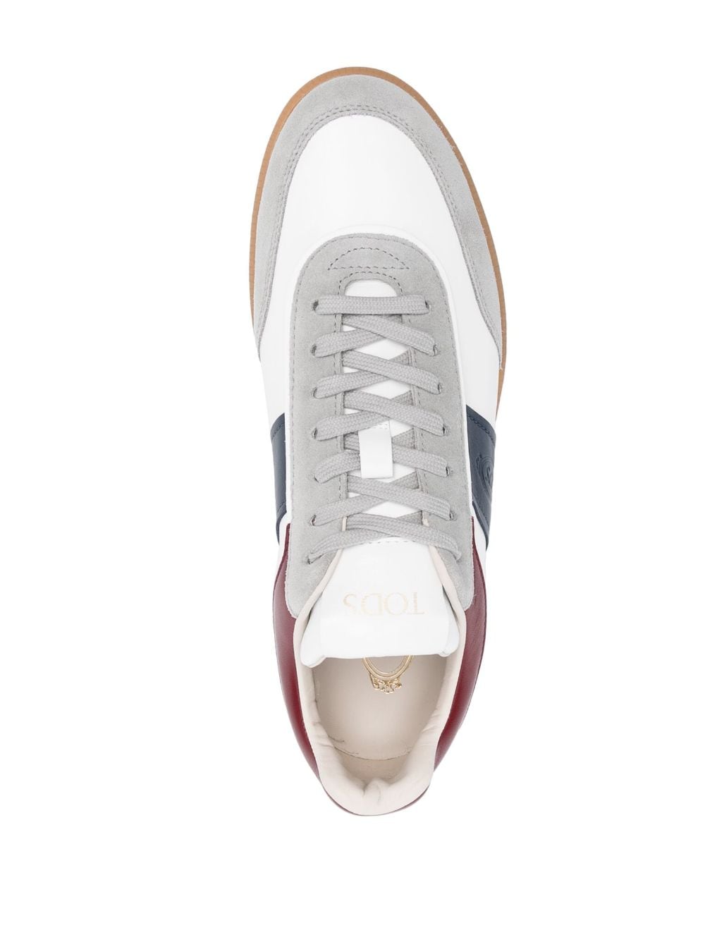 TOD'S Luxurious Leather Tab Sneaker