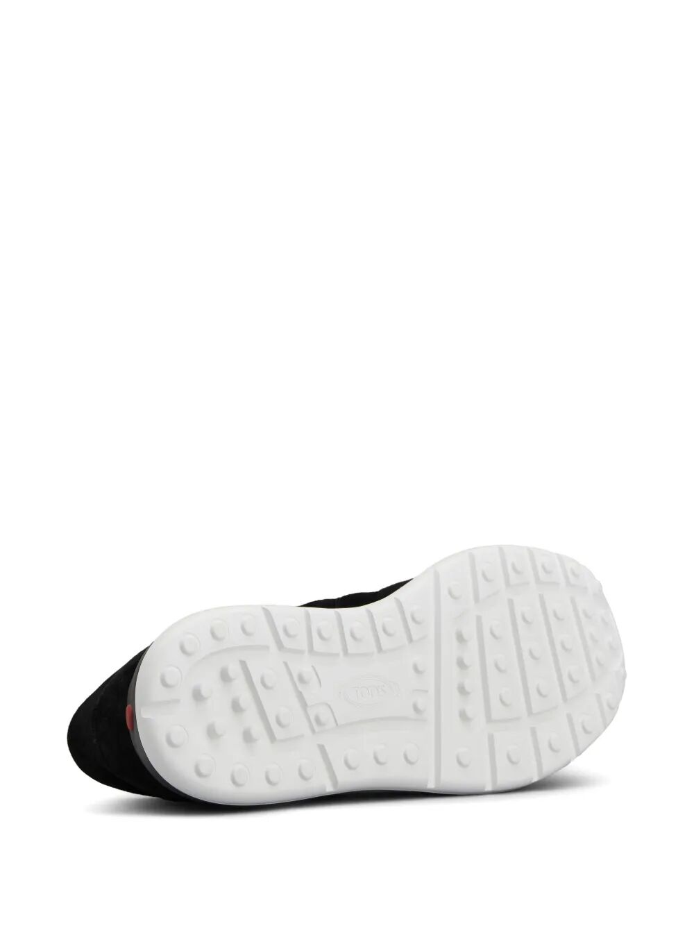 TOD'S Men's Red Dot Sneaker in Pashmy Suede