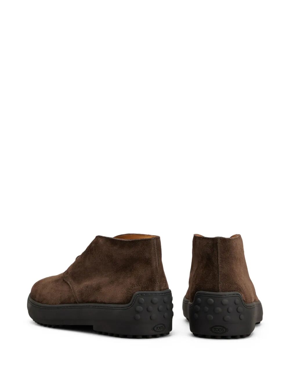 TOD'S Lace-Up Rubber Sole Flats for Women