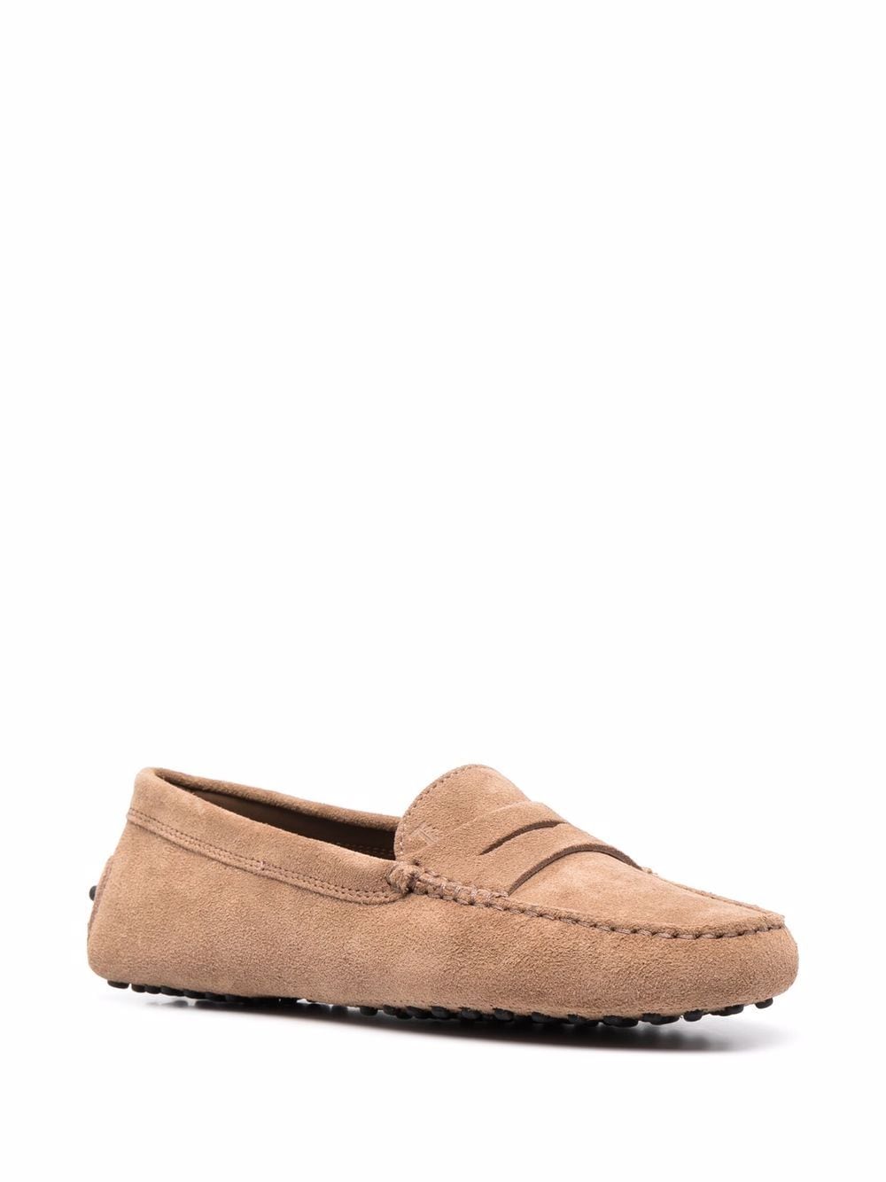 TOD'S Luxurious Suede Rubber Loafers