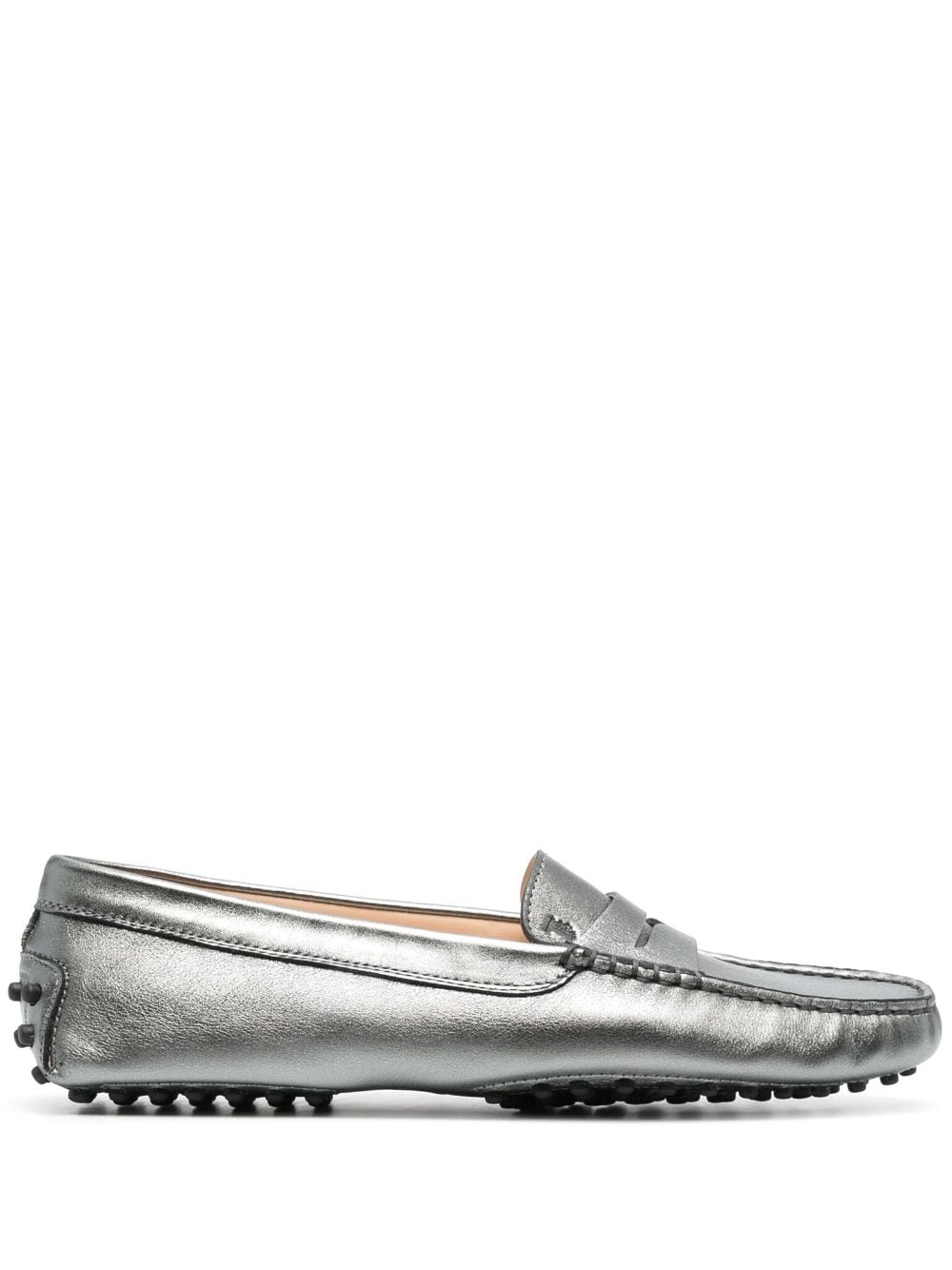 TOD'S 100% Leather Driving Loafers for Women