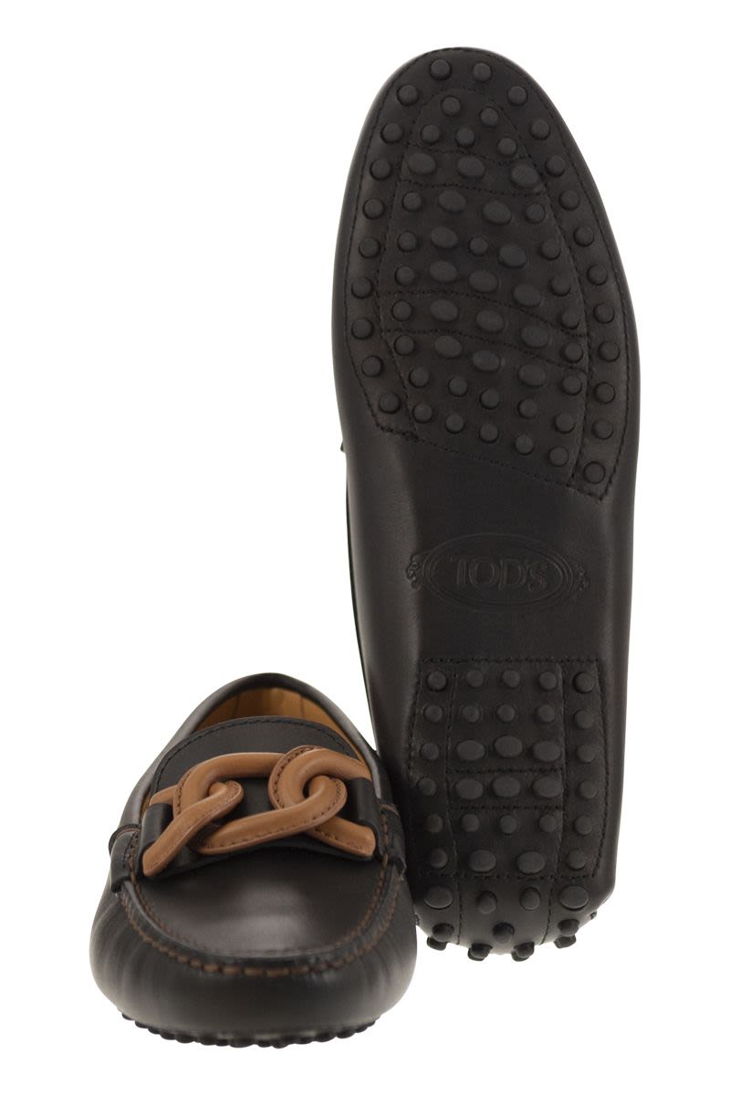 TOD'S Women's Loafer with Metal Chain - SS24