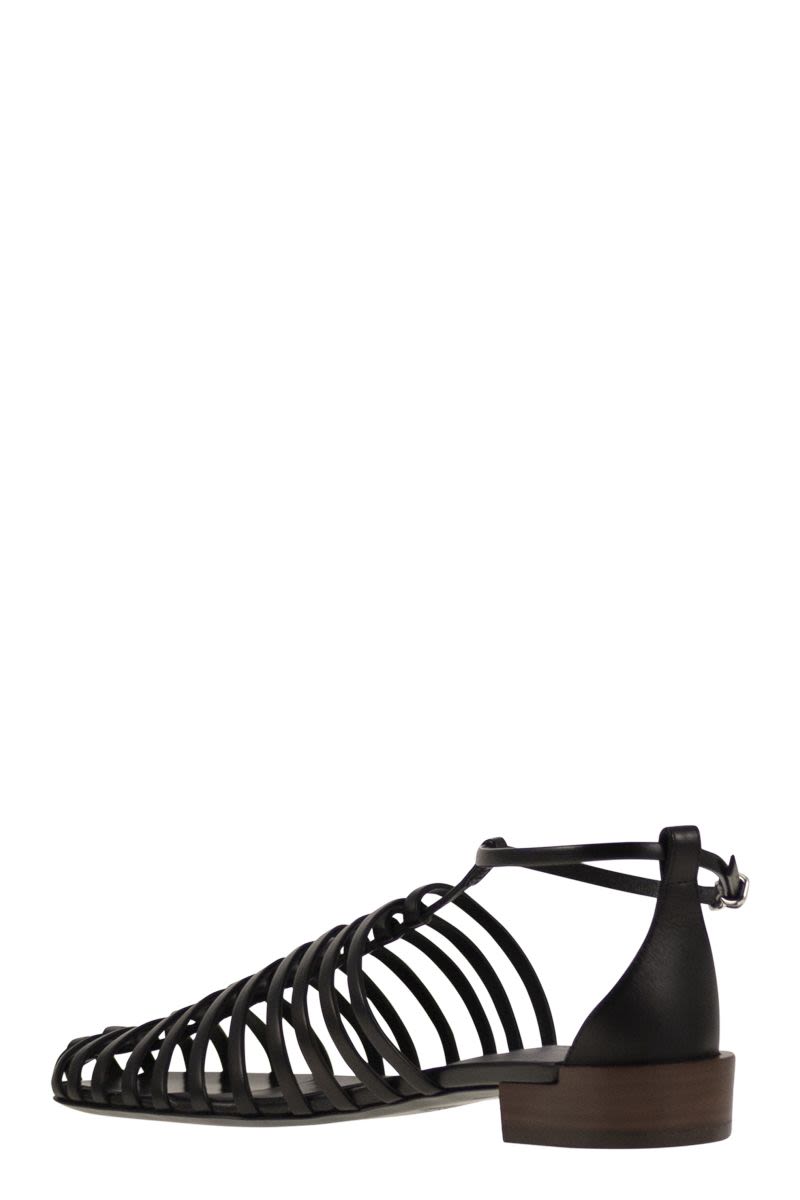 TOD'S Elegant Ankle Strap Sandal - 2.8 cm Heel