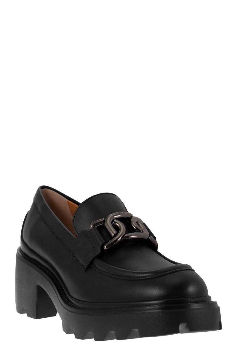 TOD'S Elegant Leather Moccasins for Women