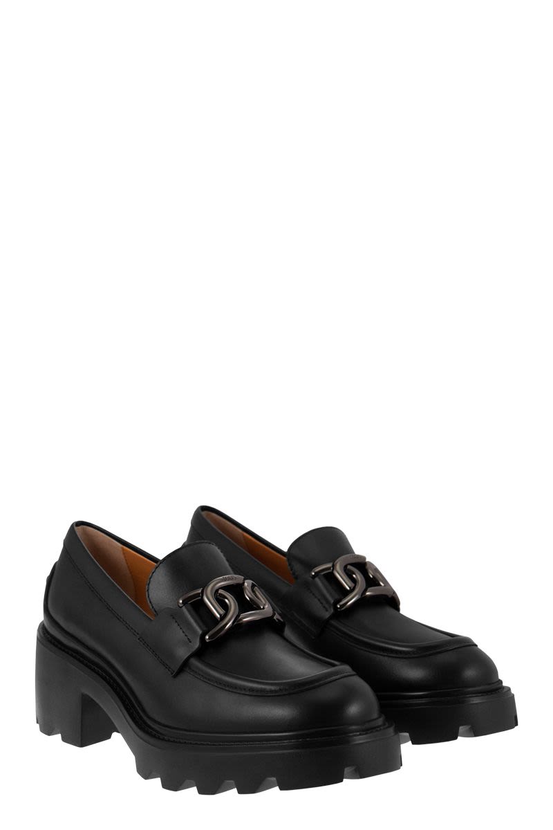 TOD'S Elegant Leather Moccasins for Women