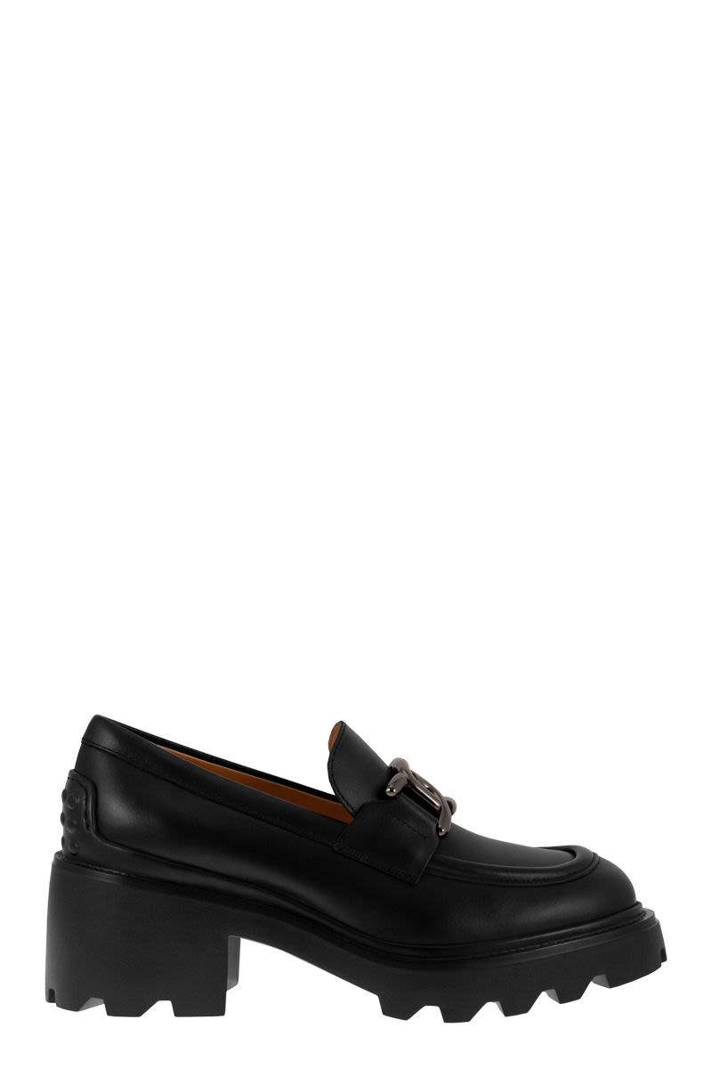TOD'S Elegant Leather Moccasins for Women