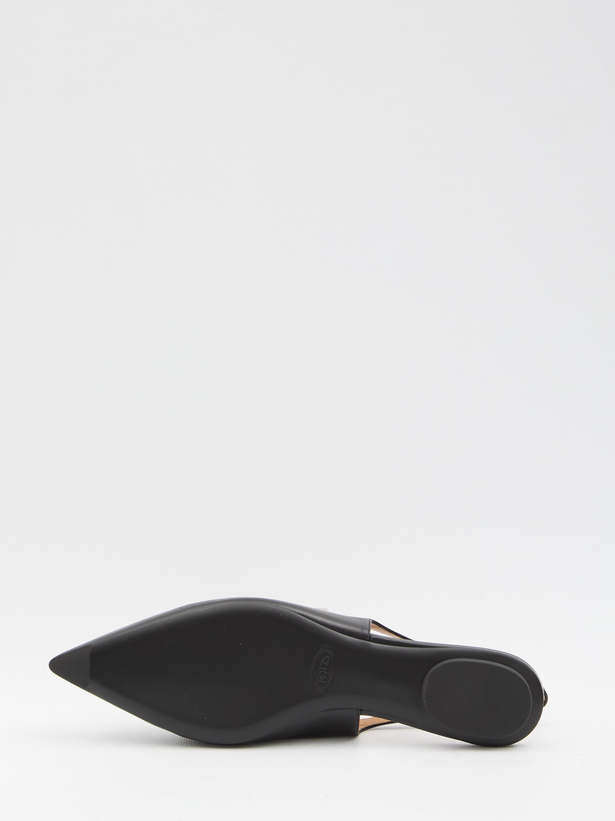 TOD'S Pointy-Toe Slingback Ballet Flats