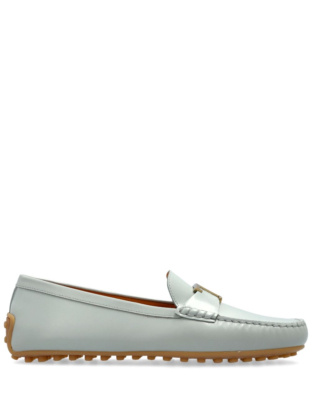 TOD'S Women's Rubber Leather Loafers