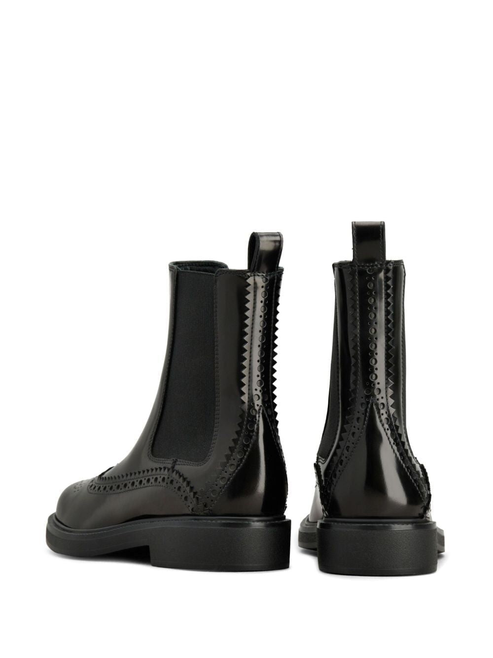 TOD'S Women's Brogue Chelsea Boots