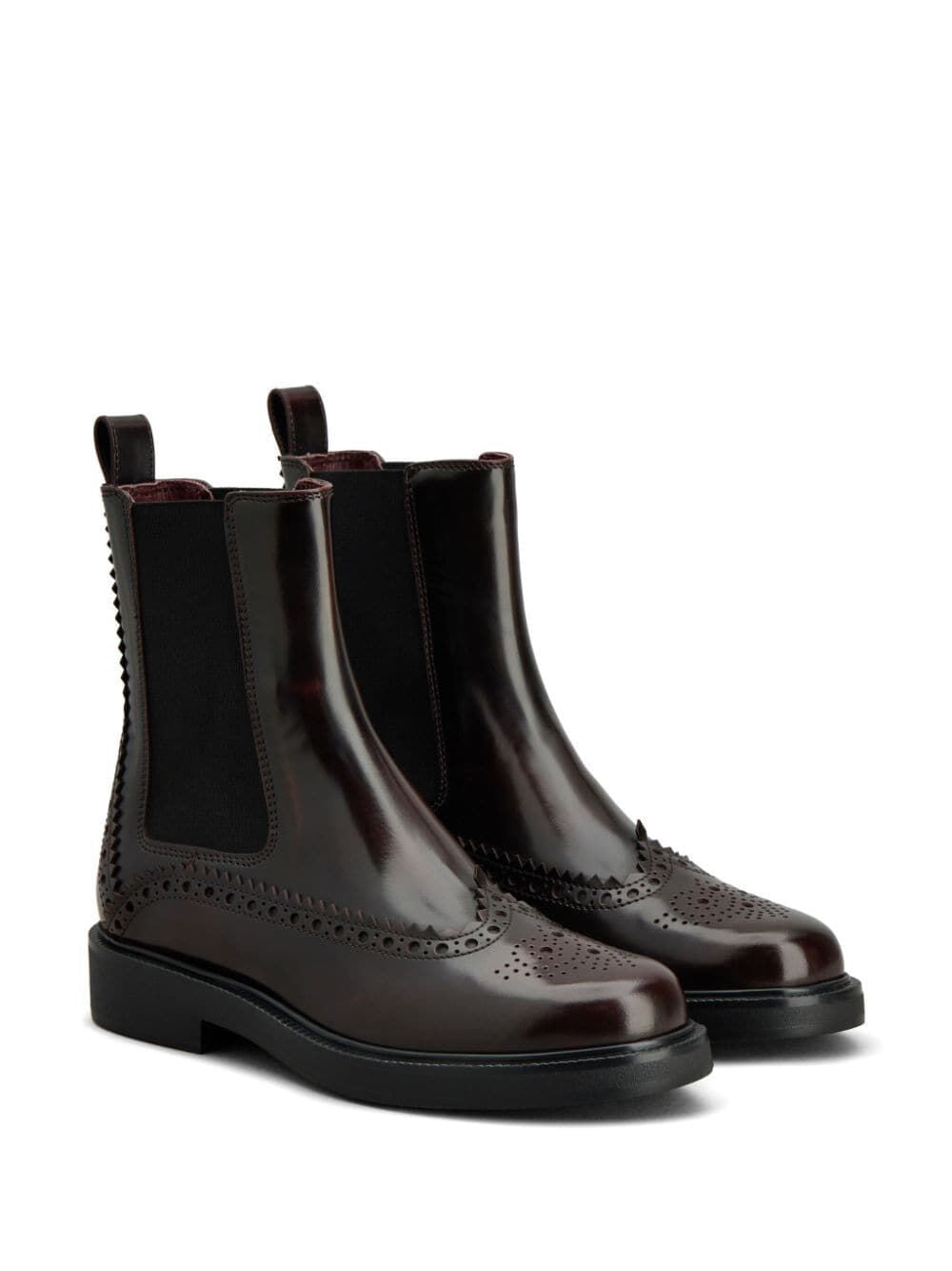 TOD'S Brogue Chelsea Boots for Women