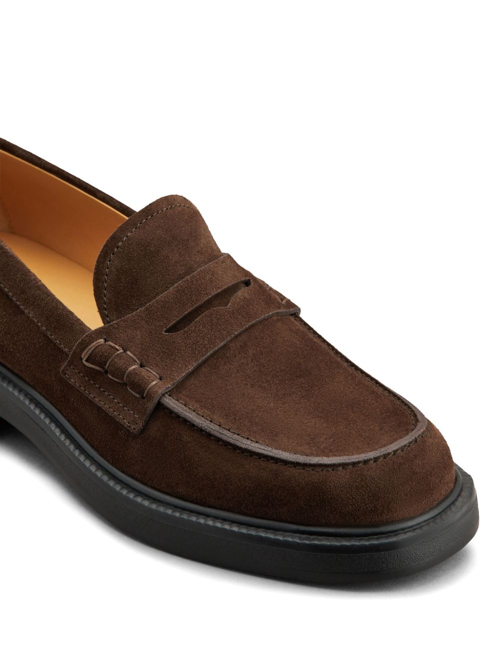 TOD'S Suede Penny Slot Loafers for Women
