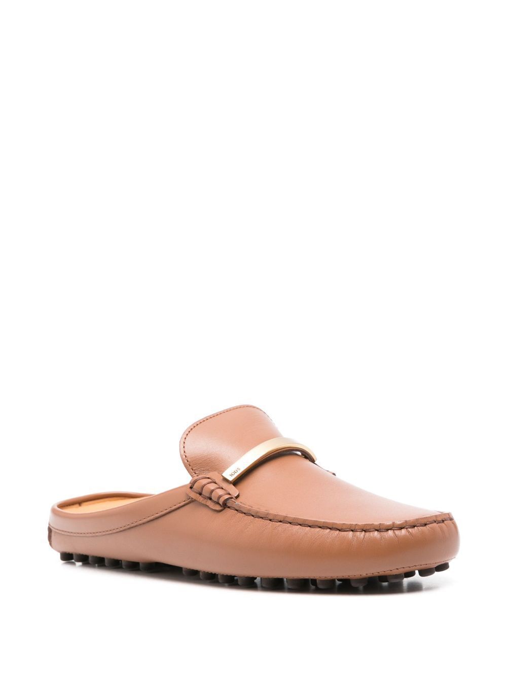 TOD'S Leather Rubber Slippers for Women